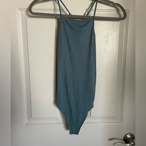 Blue bodysuit from forever 21